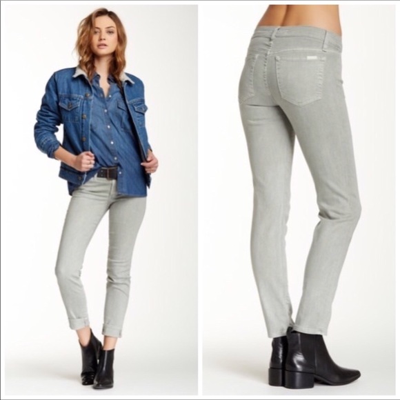 Joe's Jeans Denim - Joe’s NEW Straight Ankle High Rise Jeans In Olive